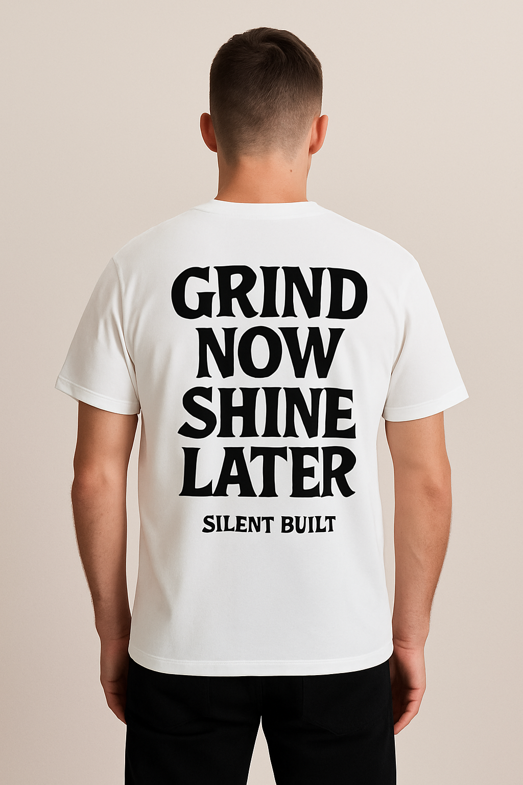Silent Built T-shirt – Grind Now Shine Later